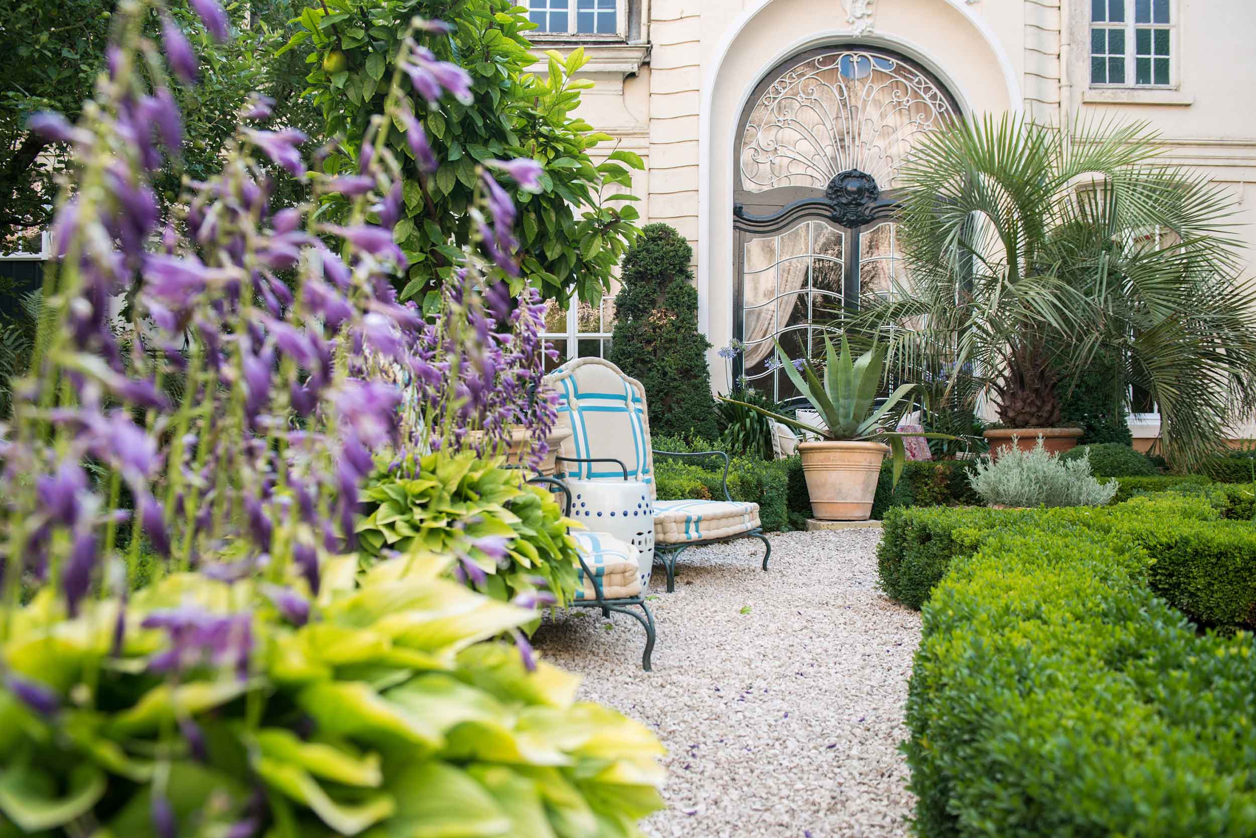 Charming courtyard garden 